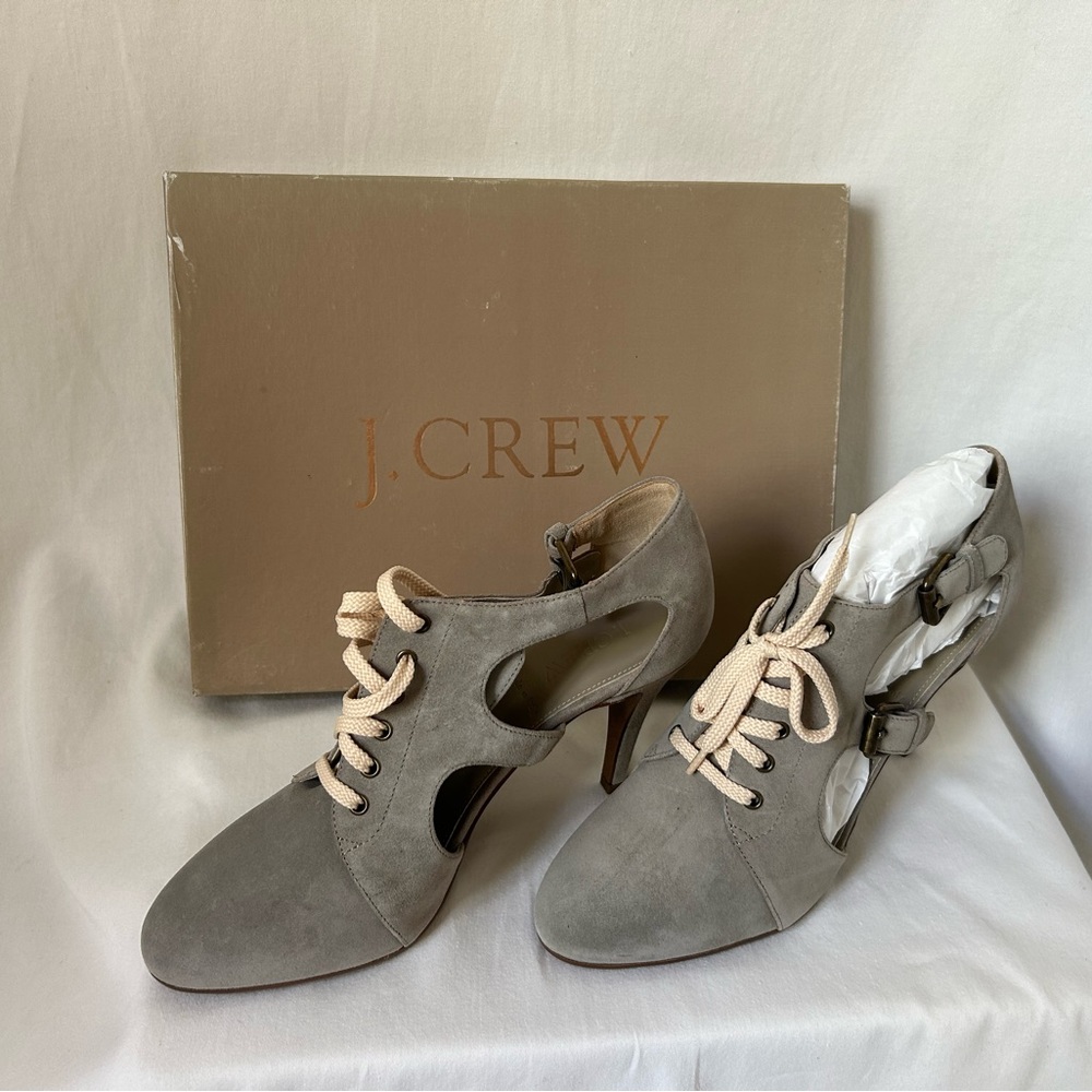 J Crew - Corrine Cutout Booties Size 8